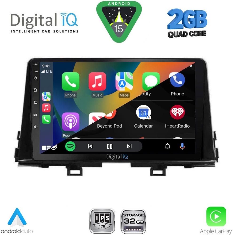 DIGITAL IQ RSD 1309_CPA (9inc) MULTIMEDIA TABLET for KIA PICANTO mod. 2017-2021 DIGITAL IQ RSD 1309_CPA (9inc) MULTIMEDIA TABLET for KIA PICANTO mod. 2017-2021
