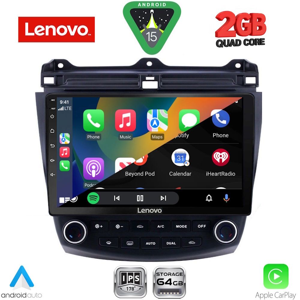 LENOVO LVD 2182_CPA (10inc) MULTIMEDIA TABLET for HONDA ACCORD mod. 2003-2007 LENOVO LVD 2182_CPA (10inc) MULTIMEDIA TABLET for HONDA ACCORD mod. 2003-2007