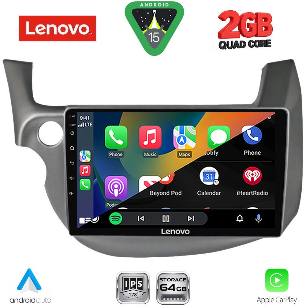 LENOVO LVD 2211_CPA (10inc) MULTIMEDIA TABLET for HONDA JAZZ mod. 2008-2012 LENOVO LVD 2211_CPA (10inc) MULTIMEDIA TABLET for HONDA JAZZ mod. 2008-2012