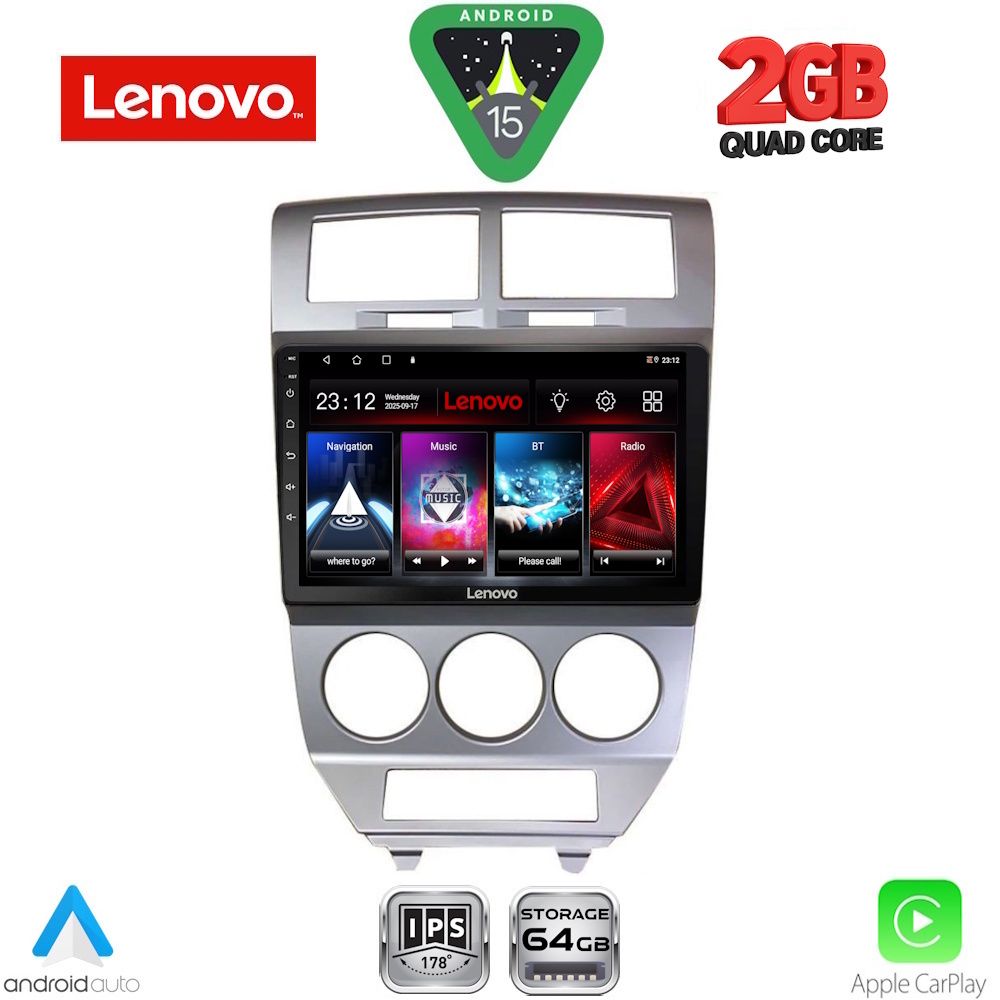 LENOVO LVD 2275_CPA (10inc) MULTIMEDIA TABLET for DODGE CALIBER mod. 2006-2012 LENOVO LVD 2275_CPA (10inc) MULTIMEDIA TABLET for DODGE CALIBER mod. 2006-2012