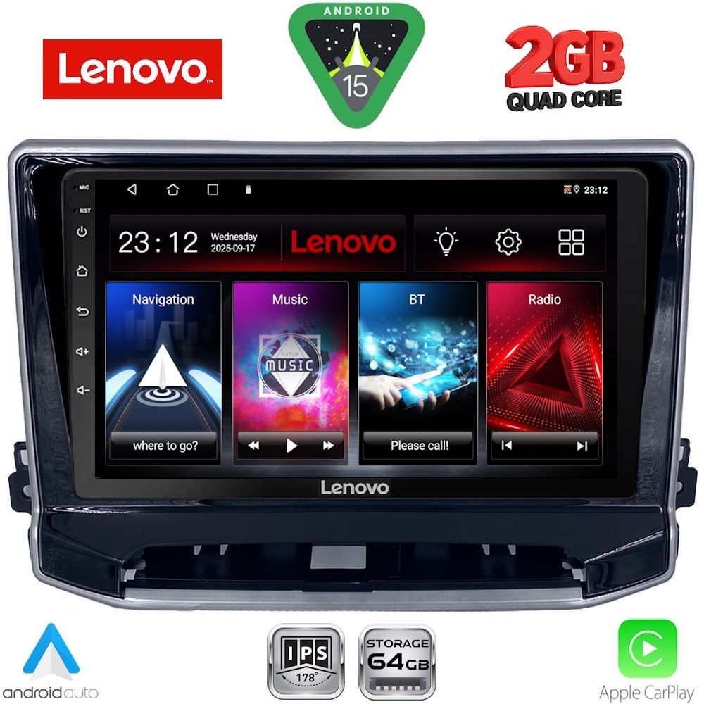 LENOVO LVD 2279_CPA (10inc) MULTIMEDIA TABLET for JEEP COMPASS mod. 2022-2026 LENOVO LVD 2279_CPA (10inc) MULTIMEDIA TABLET for JEEP COMPASS mod. 2022-2026