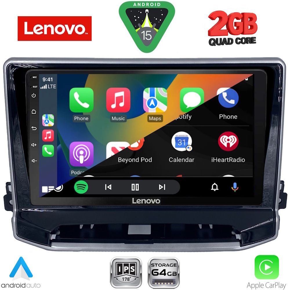LENOVO LVD 2279_CPA (10inc) MULTIMEDIA TABLET for JEEP COMPASS mod. 2022-2026 LENOVO LVD 2279_CPA (10inc) MULTIMEDIA TABLET for JEEP COMPASS mod. 2022-2026