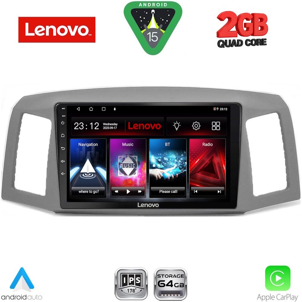 LENOVO LVD 2281_CPA (10inc) MULTIMEDIA TABLET for JEEP GRAND CHEROKEE mod. 2005-2007 LENOVO LVD 2281_CPA (10inc) MULTIMEDIA TABLET for JEEP GRAND CHEROKEE mod. 2005-2007