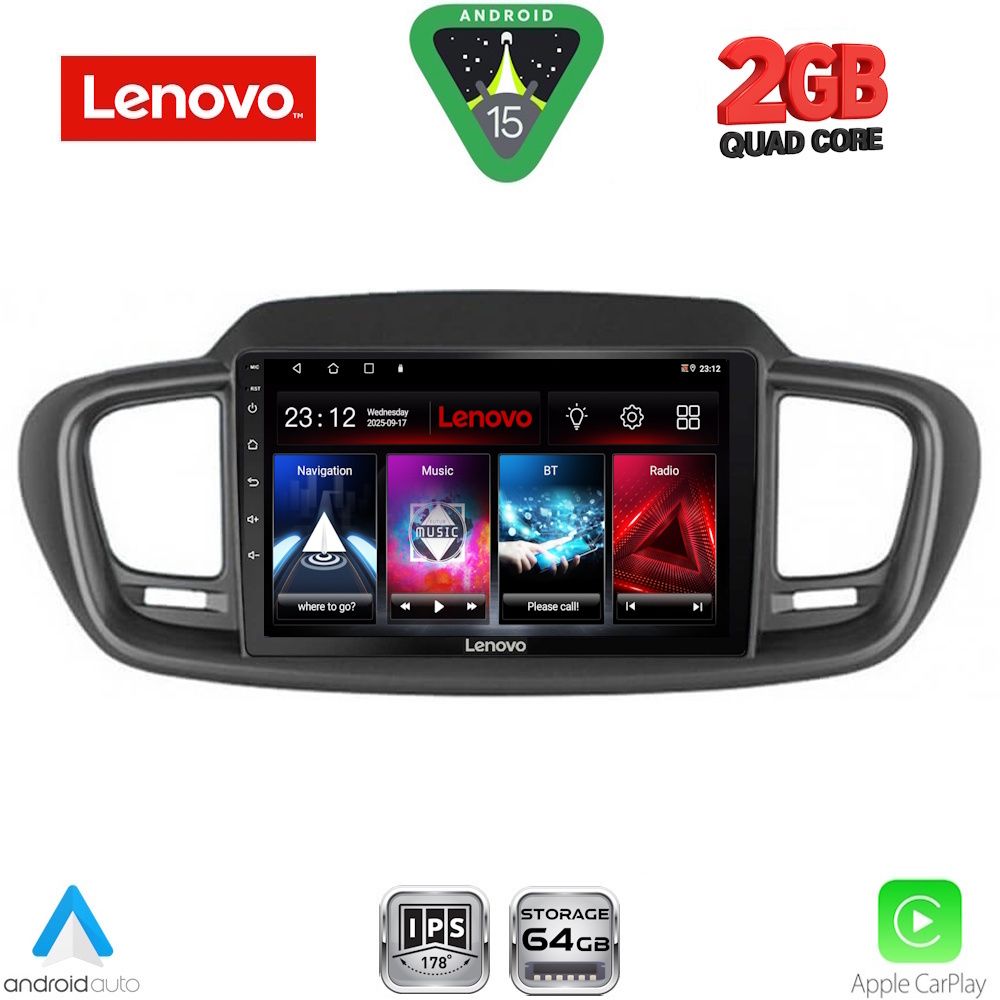 LENOVO LVD 2319_CPA (10inc) MULTIMEDIA TABLET for KIA SORENTO mod. 2014-2020 LENOVO LVD 2319_CPA (10inc) MULTIMEDIA TABLET for KIA SORENTO mod. 2014-2020