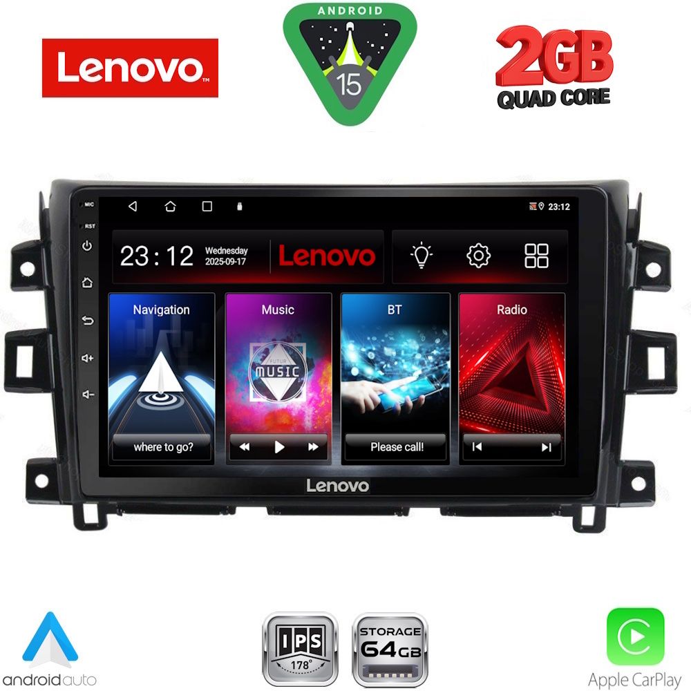 LENOVO LVD 2456_CPA (10inc) MULTIMEDIA TABLET for NISSAN NAVARA mod. 2016-2025 LENOVO LVD 2456_CPA (10inc) MULTIMEDIA TABLET for NISSAN NAVARA mod. 2016-2025