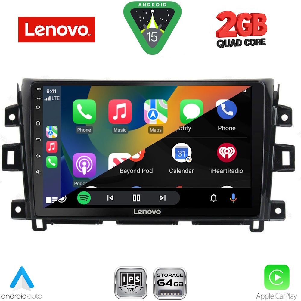 LENOVO LVD 2456_CPA (10inc) MULTIMEDIA TABLET for NISSAN NAVARA mod. 2016-2025 LENOVO LVD 2456_CPA (10inc) MULTIMEDIA TABLET for NISSAN NAVARA mod. 2016-2025