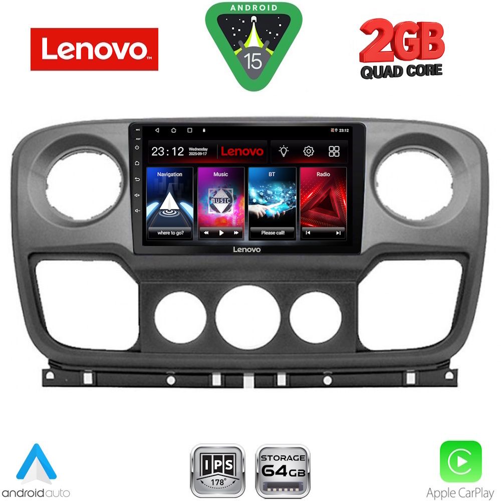 LENOVO LVD 2463_CPA (10inc) MULTIMEDIA TABLET for NISSAN NV400 - OPEL MOVANO - RENAULT MASTER mod. 2010-2020 LENOVO LVD 2463_CPA (10inc) MULTIMEDIA TABLET for NISSAN NV400 - OPEL MOVANO - RENAULT MASTER mod. 2010-2020