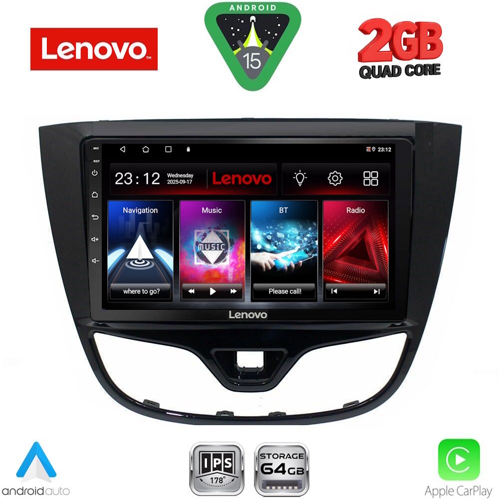 LENOVO LVD 2489_CPA (10inc) MULTIMEDIA TABLET for OPEL KARL mod. 2014-2019 LENOVO LVD 2489_CPA (10inc) MULTIMEDIA TABLET for OPEL KARL mod. 2014-2019