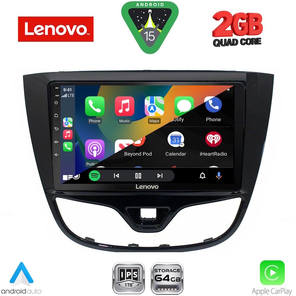 LENOVO LVD 2489_CPA (10inc) MULTIMEDIA TABLET for OPEL KARL mod. 2014-2019 LENOVO LVD 2489_CPA (10inc) MULTIMEDIA TABLET for OPEL KARL mod. 2014-2019