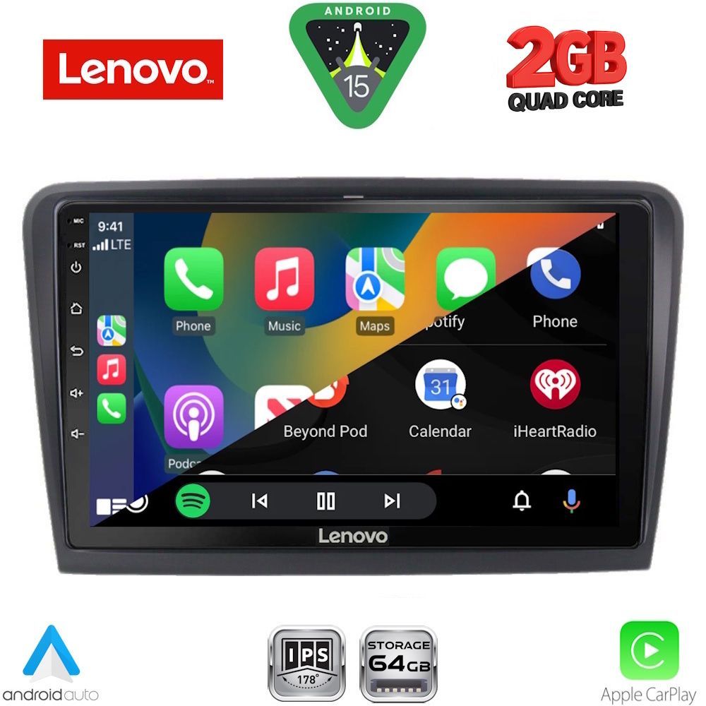 LENOVO LVD 2604B_CPA (10inc) MULTIMEDIA TABLET for SKODA SUPERB mod. 2008-2015 LENOVO LVD 2604B_CPA (10inc) MULTIMEDIA TABLET for SKODA SUPERB mod. 2008-2015