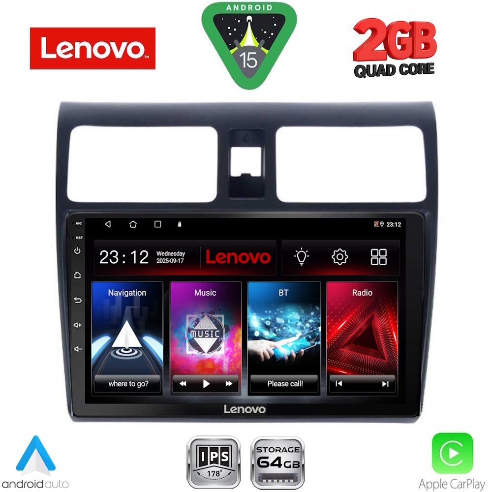 LENOVO LVD 2684_CPA (10inc) MULTIMEDIA TABLET for SUZUKI SWIFT mod. 2005-2011 LENOVO LVD 2684_CPA (10inc) MULTIMEDIA TABLET for SUZUKI SWIFT mod. 2005-2011