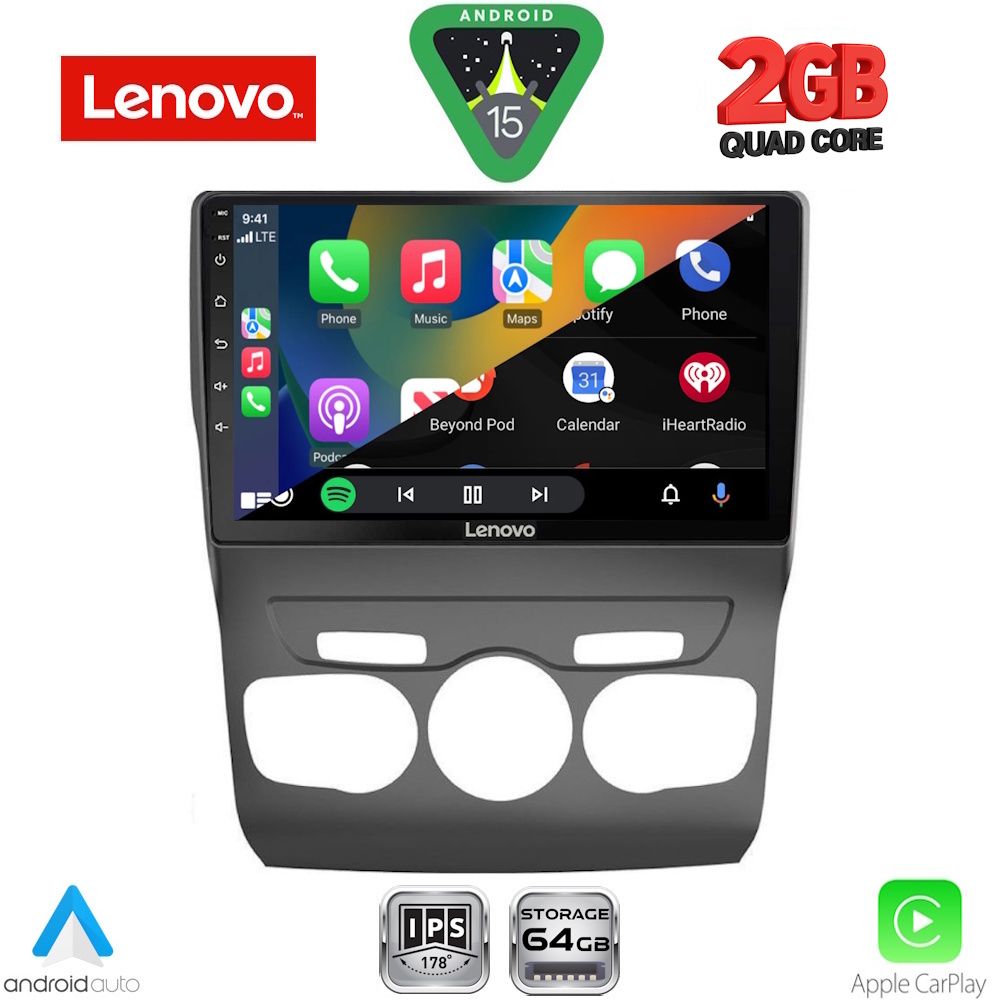LENOVO LVD 2085_CPA (10inc) MULTIMEDIA TABLET for CITROEN C4 -DS4 mod. 2011-2018 LENOVO LVD 2085_CPA (10inc) MULTIMEDIA TABLET for CITROEN C4 -DS4 mod. 2011-2018