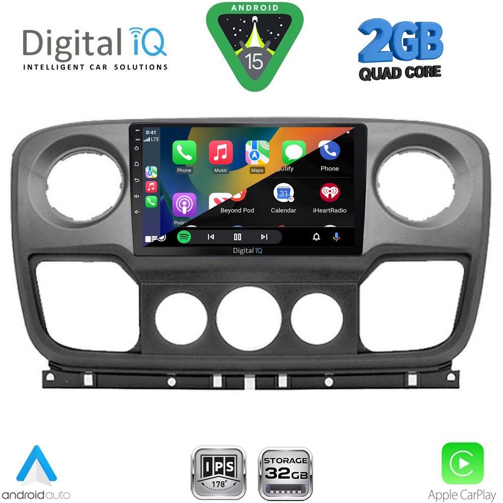 DIGITAL IQ RSD 1463_CPA (10inc) MULTIMEDIA TABLET for NISSAN NV400 - OPEL MOVANO - RENAULT MASTER mod. 2010-2020 DIGITAL IQ RSD 1463_CPA (10inc) MULTIMEDIA TABLET for NISSAN NV400 - OPEL MOVANO - RENAULT MASTER mod. 2010-2020