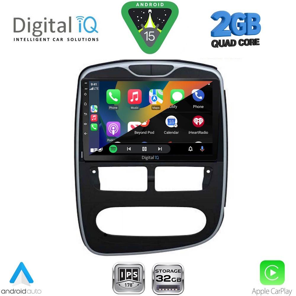 DIGITAL IQ RSD 1544_CPA (10inc) MULTIMEDIA TABLET for RENAULT CLIO mod. 2012-2015 DIGITAL IQ RSD 1544_CPA (10inc) MULTIMEDIA TABLET for RENAULT CLIO mod. 2012-2015