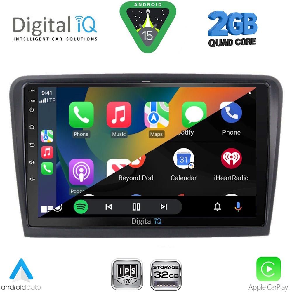 DIGITAL IQ RSD 1604B_CPA (10inc) MULTIMEDIA TABLET for SKODA SUPERB mod. 2008-2015 DIGITAL IQ RSD 1604B_CPA (10inc) MULTIMEDIA TABLET for SKODA SUPERB mod. 2008-2015