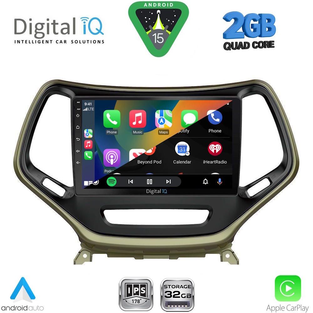 DIGITAL IQ RSD 1273_CPA (10inc) MULTIMEDIA TABLET for JEEP CHEROKEE mod. 2014-2026 DIGITAL IQ RSD 1273_CPA (10inc) MULTIMEDIA TABLET for JEEP CHEROKEE mod. 2014-2026