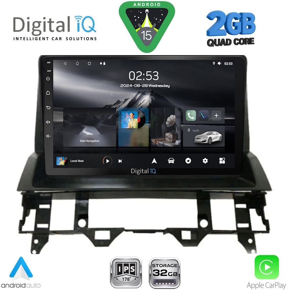 DIGITAL IQ RSD 1376_CPA DASH (10inc) MULTIMEDIA TABLET for MAZDA 6 mod. 2002-2008 DIGITAL IQ RSD 1376_CPA DASH (10inc) MULTIMEDIA TABLET for MAZDA 6 mod. 2002-2008