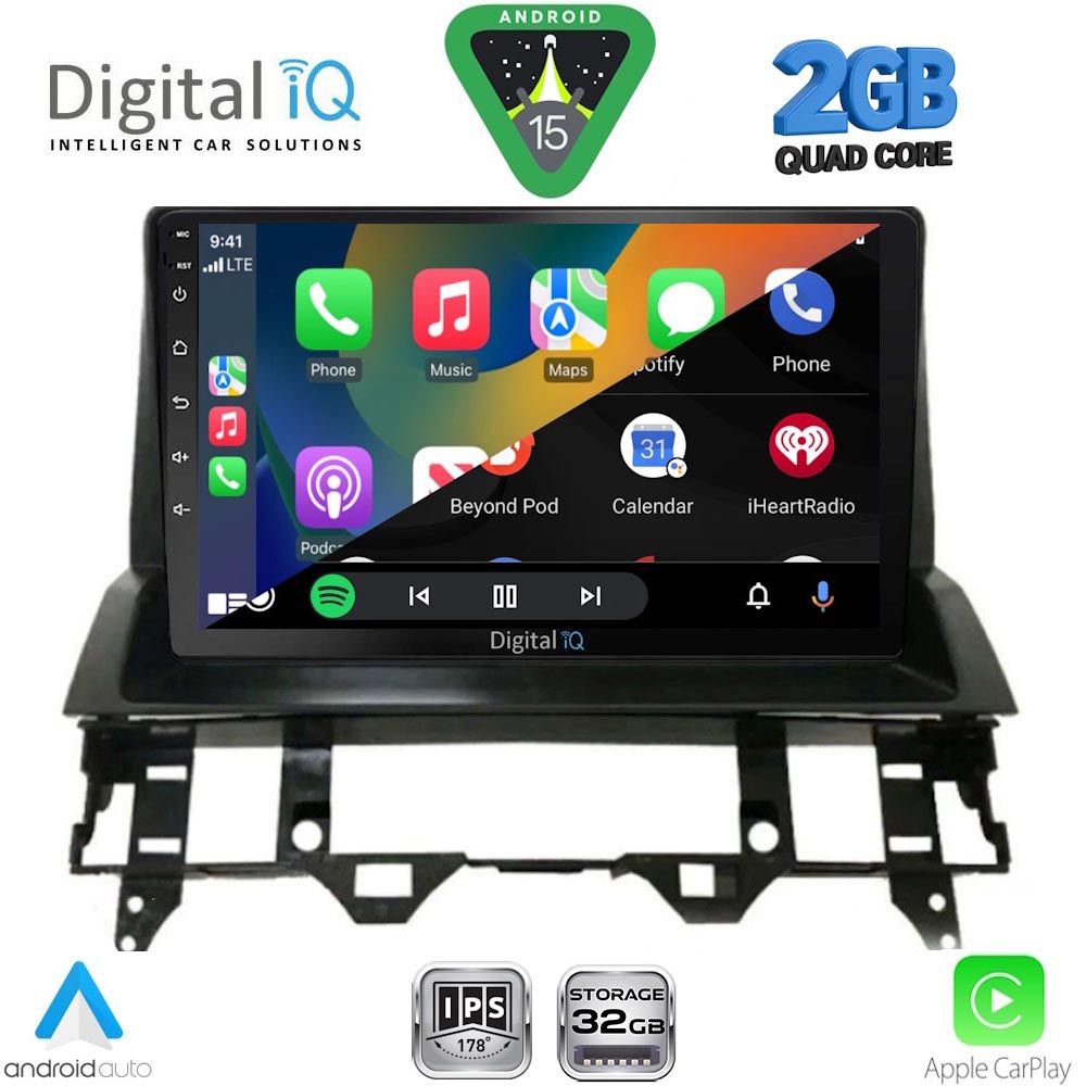 DIGITAL IQ RSD 1376_CPA DASH (10inc) MULTIMEDIA TABLET for MAZDA 6 mod. 2002-2008 DIGITAL IQ RSD 1376_CPA DASH (10inc) MULTIMEDIA TABLET for MAZDA 6 mod. 2002-2008