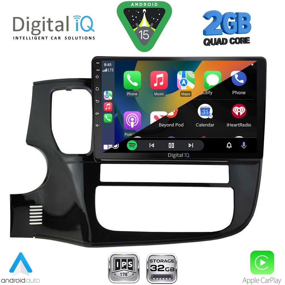 DIGITAL IQ RSD 1443_CPA (10inc) MULTIMEDIA TABLET for MITSUBISHI OUTLANDER mod. 2013-2020 DIGITAL IQ RSD 1443_CPA (10inc) MULTIMEDIA TABLET for MITSUBISHI OUTLANDER mod. 2013-2020
