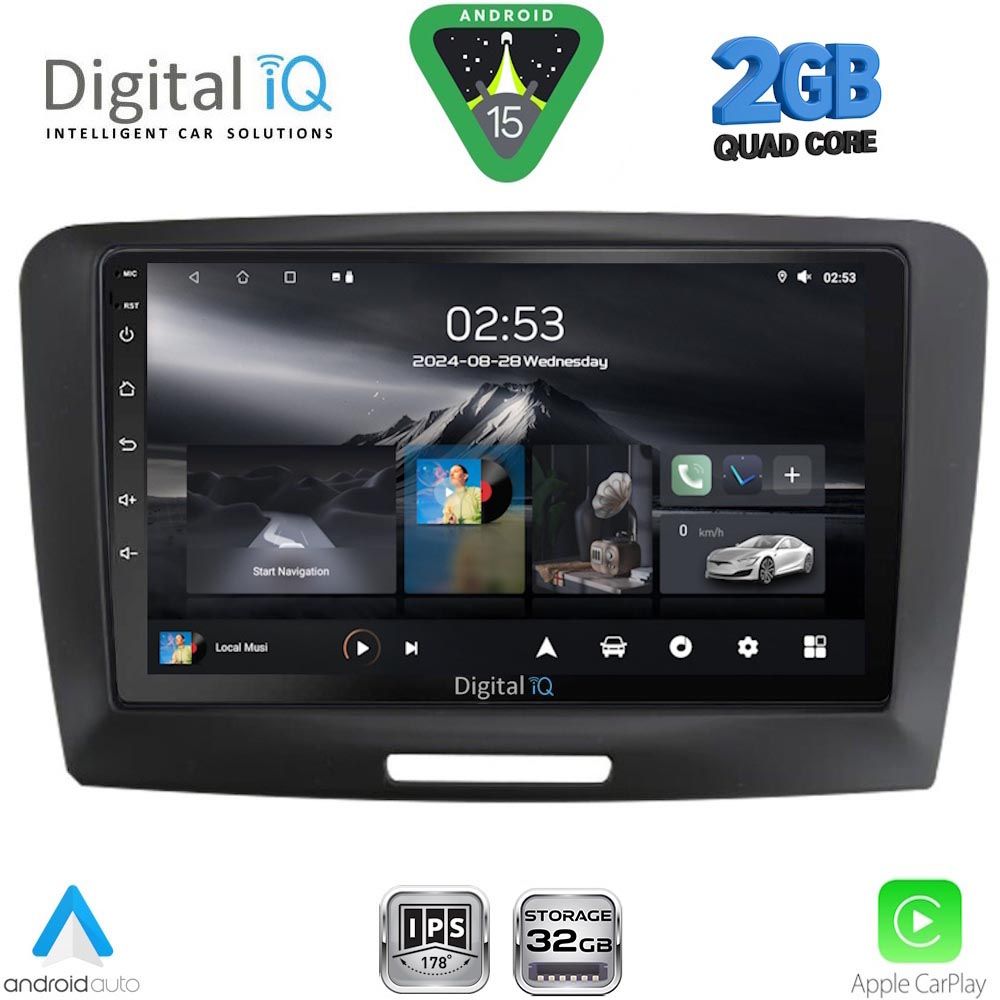 DIGITAL IQ RSD 1604A_CPA (9inc) MULTIMEDIA TABLET for SKODA SUPERB mod. 2008-2015 DIGITAL IQ RSD 1604A_CPA (9inc) MULTIMEDIA TABLET for SKODA SUPERB mod. 2008-2015