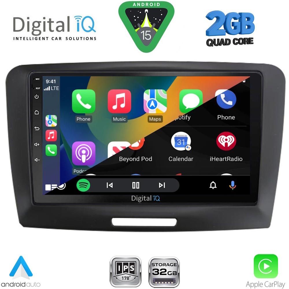 DIGITAL IQ RSD 1604A_CPA (9inc) MULTIMEDIA TABLET for SKODA SUPERB mod. 2008-2015 DIGITAL IQ RSD 1604A_CPA (9inc) MULTIMEDIA TABLET for SKODA SUPERB mod. 2008-2015