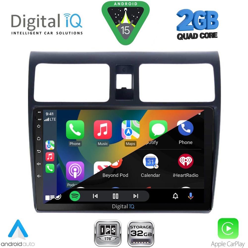 DIGITAL IQ RSD 1684_CPA (10inc) MULTIMEDIA TABLET for SUZUKI SWIFT mod. 2005-2011 DIGITAL IQ RSD 1684_CPA (10inc) MULTIMEDIA TABLET for SUZUKI SWIFT mod. 2005-2011