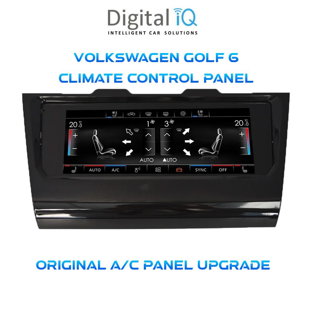 DIGITAL IQ CCP 746_CP (6.9") (PQ) CLIMATE CONTROL PANEL for VW GOLF 6 mod. 2008-2013 DIGITAL IQ CCP 746_CP (6.9") (PQ) CLIMATE CONTROL PANEL for VW GOLF 6 mod. 2008-2013