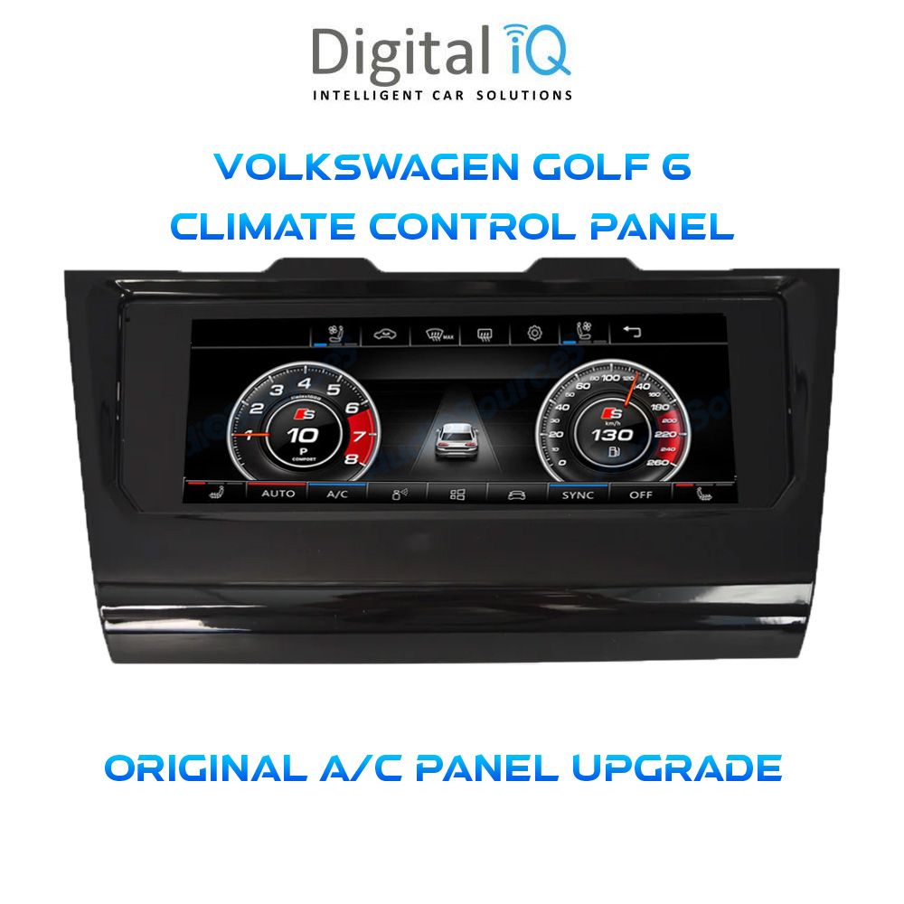 DIGITAL IQ CCP 746_CP (6.9") (PQ) CLIMATE CONTROL PANEL for VW GOLF 6 mod. 2008-2013 DIGITAL IQ CCP 746_CP (6.9") (PQ) CLIMATE CONTROL PANEL for VW GOLF 6 mod. 2008-2013
