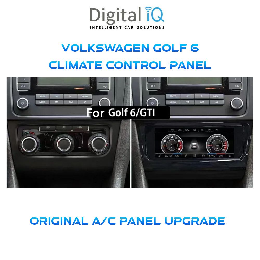 DIGITAL IQ CCP 746_CP (6.9") (PQ) CLIMATE CONTROL PANEL for VW GOLF 6 mod. 2008-2013 DIGITAL IQ CCP 746_CP (6.9") (PQ) CLIMATE CONTROL PANEL for VW GOLF 6 mod. 2008-2013