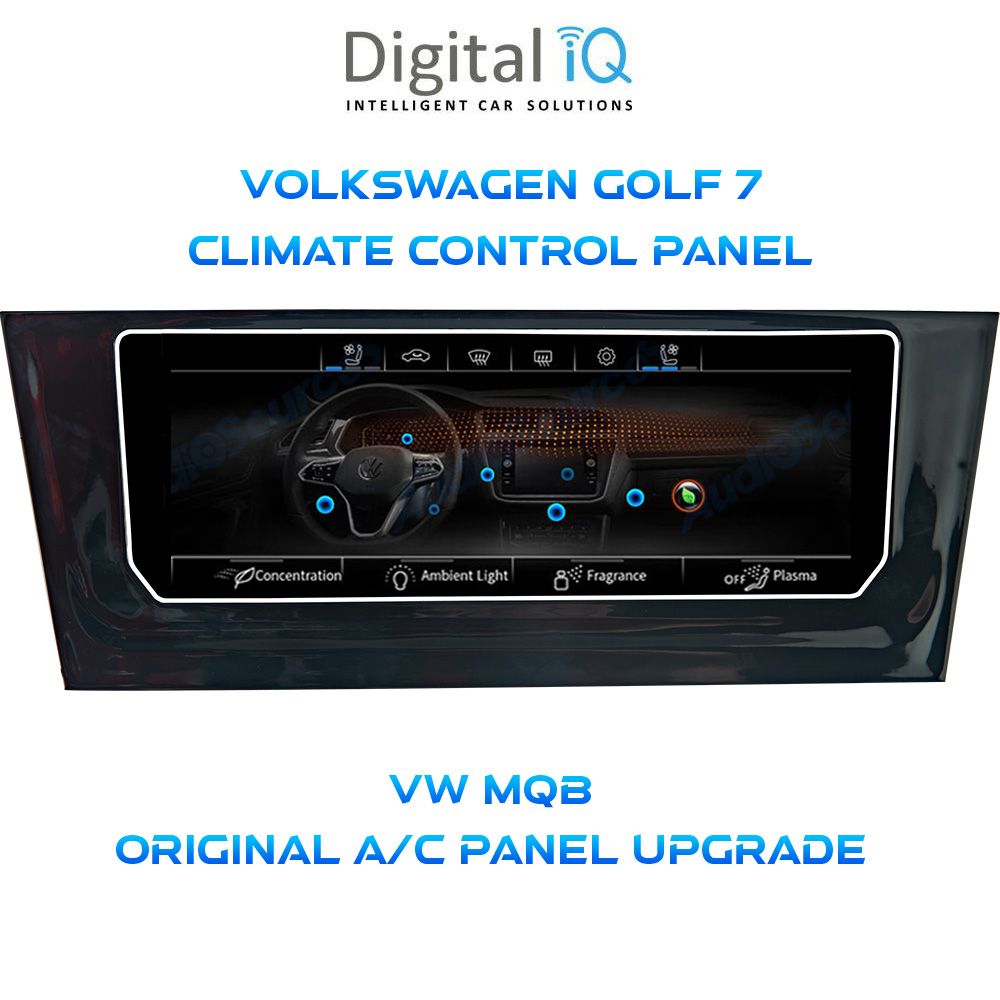DIGITAL IQ CCP 747_CP (6.9") (MQB) CLIMATE CONTROL PANEL for VW GOLF 7 mod. 2013-2020 DIGITAL IQ CCP 747_CP (6.9") (MQB) CLIMATE CONTROL PANEL for VW GOLF 7 mod. 2013-2020