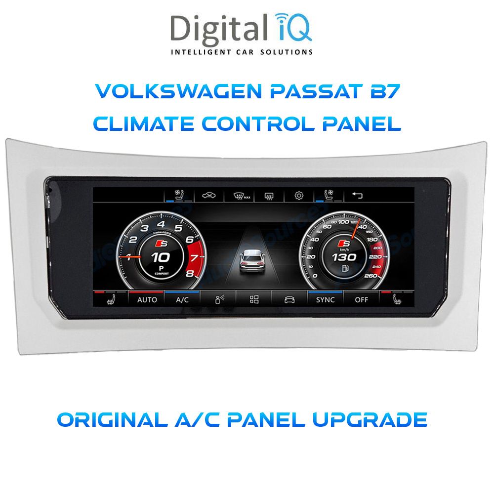 DIGITAL IQ CCP 764_CP (6.9") (PQ) CLIMATE CONTROL PANEL for VW PASSAT (B7) mod. 2011-2015 DIGITAL IQ CCP 764_CP (6.9") (PQ) CLIMATE CONTROL PANEL for VW PASSAT (B7) mod. 2011-2015