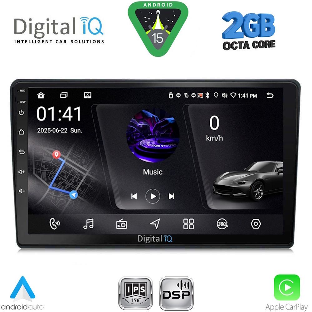 DIGITAL IQ RSF 4735_CPA DASH (9inc) MULTIMEDIA TABLET for TOYOTA YARIS mod. 1999-2006 DIGITAL IQ RSF 4735_CPA DASH (9inc) MULTIMEDIA TABLET for TOYOTA YARIS mod. 1999-2006