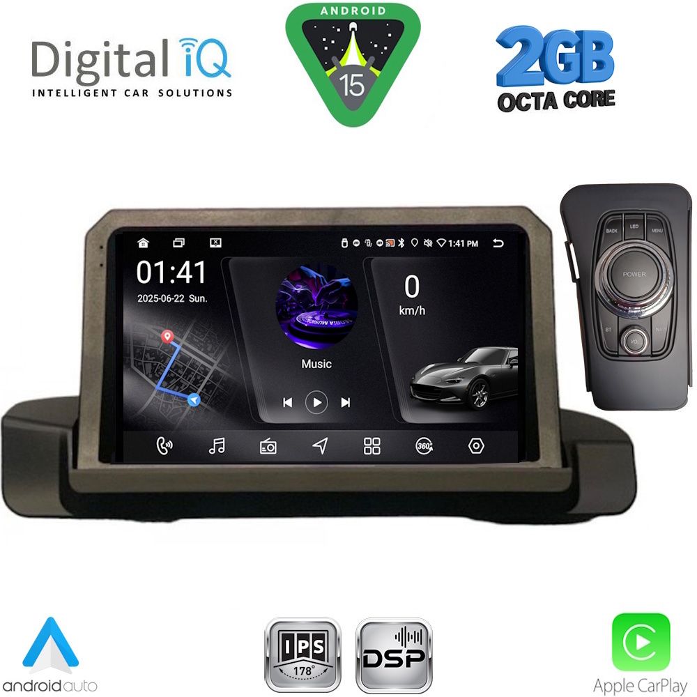 DIGITAL IQ RSF 4044_CPA (9inc) MULTIMEDIA TABLET for BMW S.3 (E90-91-92) mod. 2005-2012 DIGITAL IQ RSF 4044_CPA (9inc) MULTIMEDIA TABLET for BMW S.3 (E90-91-92) mod. 2005-2012