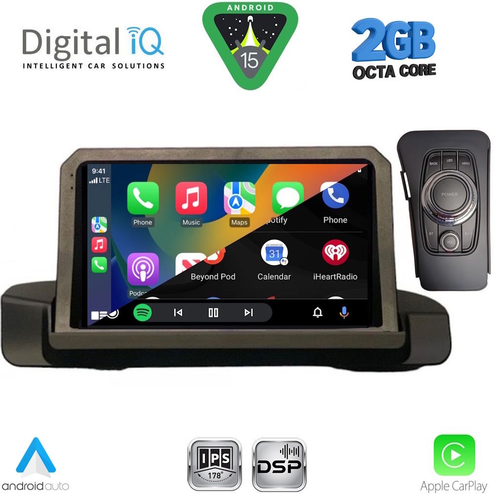 DIGITAL IQ RSF 4044_CPA (9inc) MULTIMEDIA TABLET for BMW S.3 (E90-91-92) mod. 2005-2012 DIGITAL IQ RSF 4044_CPA (9inc) MULTIMEDIA TABLET for BMW S.3 (E90-91-92) mod. 2005-2012