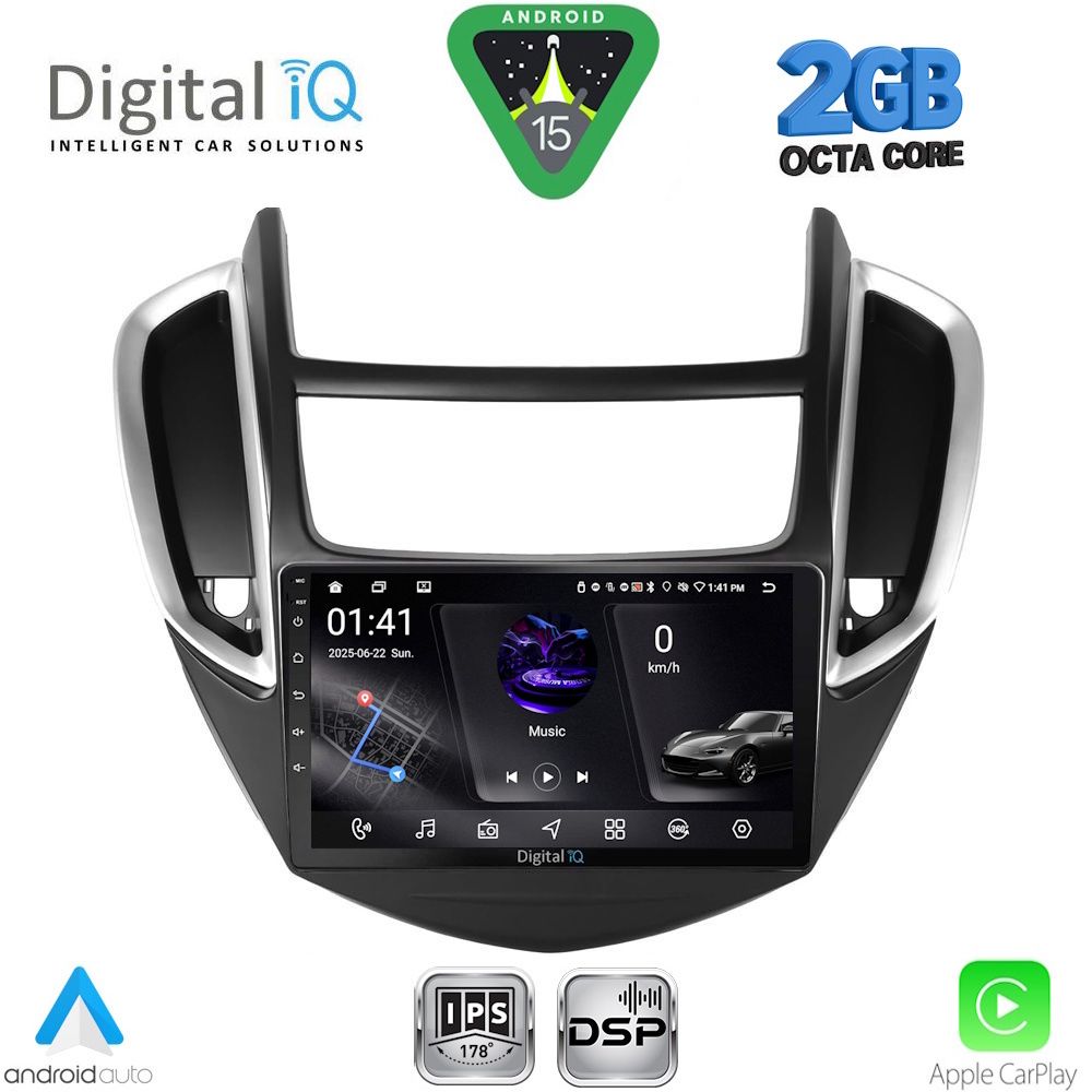 DIGITAL IQ RSF 4080_CPA (9inc) MULTIMEDIA TABLET for CHEVROLET TRAX mod. 2014-2022 DIGITAL IQ RSF 4080_CPA (9inc) MULTIMEDIA TABLET for CHEVROLET TRAX mod. 2014-2022