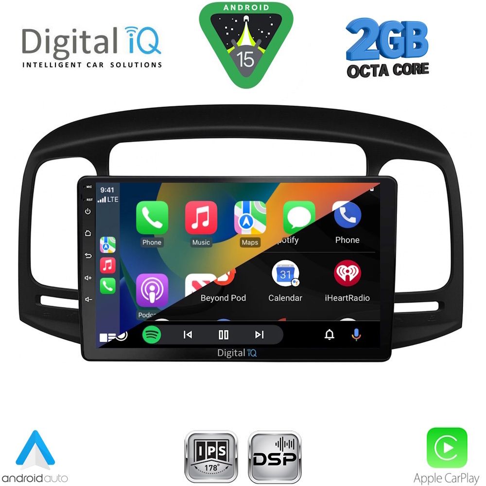 DIGITAL IQ RSF 4249BL_CPA (9inc) MULTIMEDIA TABLET for HYUNDAI ACCENT mod. 2005-2012 (BLACK) DIGITAL IQ RSF 4249BL_CPA (9inc) MULTIMEDIA TABLET for HYUNDAI ACCENT mod. 2005-2012 (BLACK)