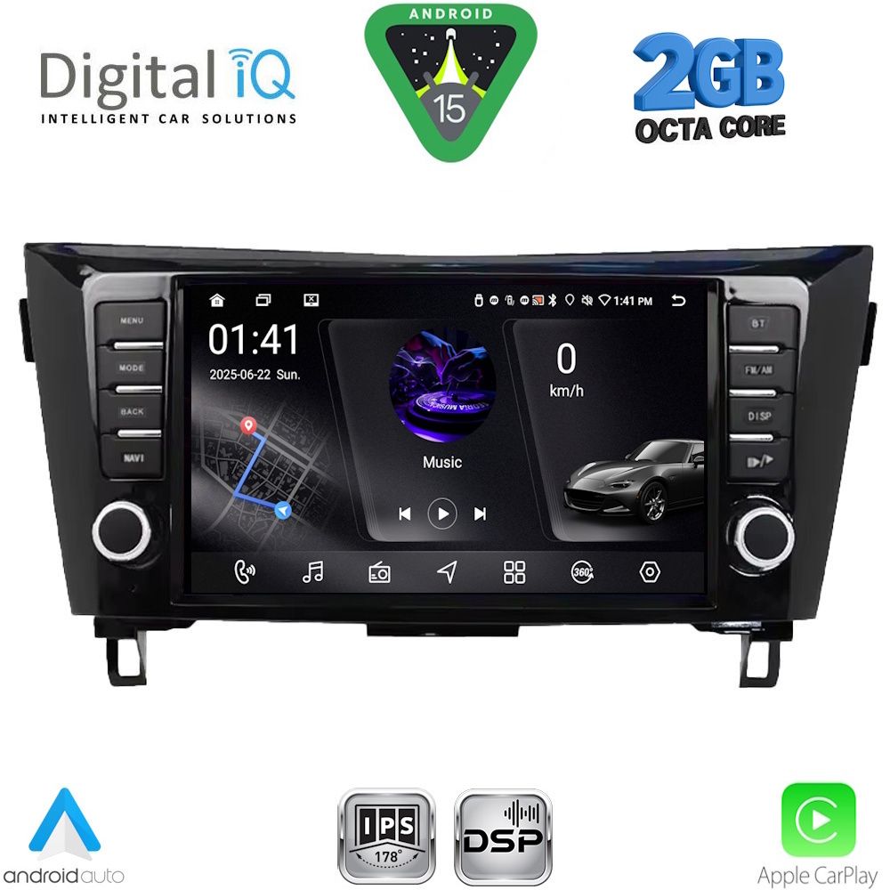 DIGITAL IQ RSF 4467_CPA (9inc) MULTIMEDIA TABLET for NISSAN QASHQAI - XTRAIL mod. 2014-2021 DIGITAL IQ RSF 4467_CPA (9inc) MULTIMEDIA TABLET for NISSAN QASHQAI - XTRAIL mod. 2014-2021
