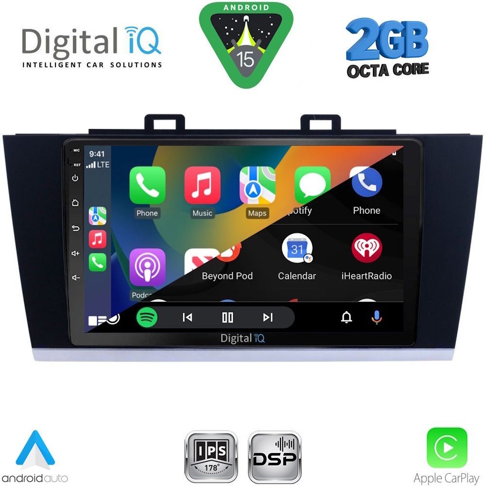 DIGITAL IQ RSF 4668_CPA (9inc) MULTIMEDIA TABLET for SUBARU LEGACY - OUTBACK mod. 2014-2019 DIGITAL IQ RSF 4668_CPA (9inc) MULTIMEDIA TABLET for SUBARU LEGACY - OUTBACK mod. 2014-2019