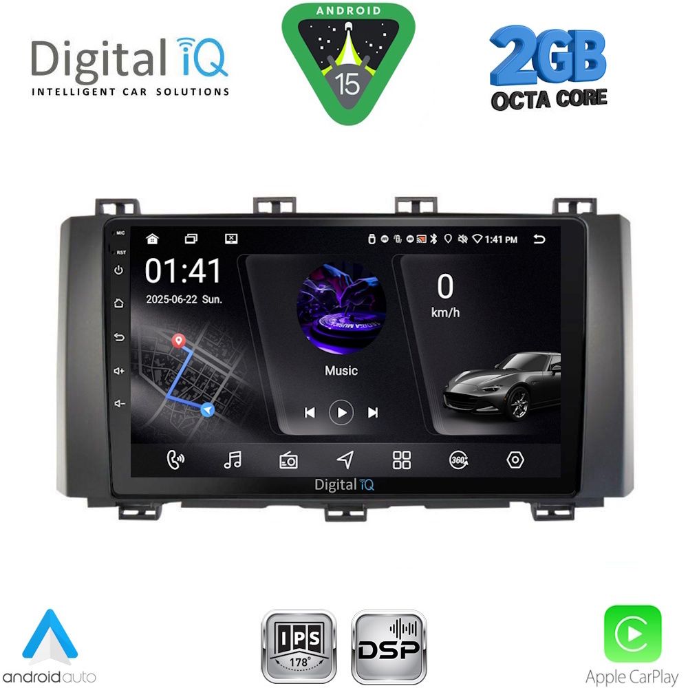 DIGITAL IQ RSF 4568_CPA (9inc) MULTIMEDIA TABLET for SEAT ATECA mod. 2017-2026 DIGITAL IQ RSF 4568_CPA (9inc) MULTIMEDIA TABLET for SEAT ATECA mod. 2017-2026