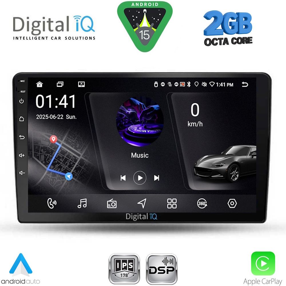 DIGITAL IQ RSF 4656_CPA (9inc) MULTIMEDIA TABLET for SSANGYONG REXTON mod. 2002-2006 DIGITAL IQ RSF 4656_CPA (9inc) MULTIMEDIA TABLET for SSANGYONG REXTON mod. 2002-2006