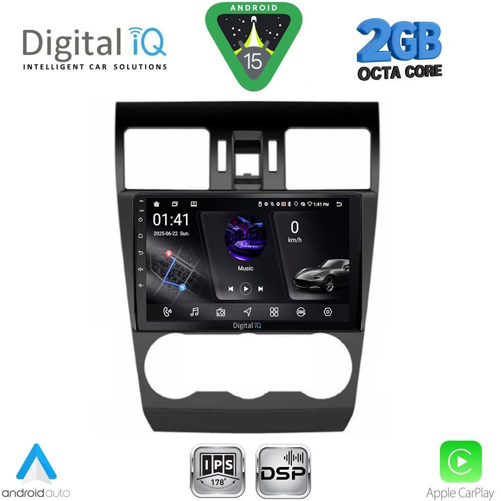 DIGITAL IQ RSF 4663_CPA (9inc) MULTIMEDIA TABLET for SUBARU FORESTER - IMPREZA - XV mod. 2013-2019 DIGITAL IQ RSF 4663_CPA (9inc) MULTIMEDIA TABLET for SUBARU FORESTER - IMPREZA - XV mod. 2013-2019