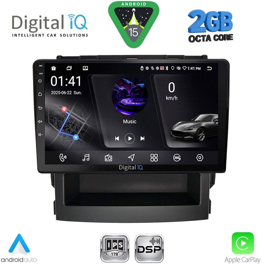DIGITAL IQ RSF 4664_CPA (9inc) MULTIMEDIA TABLET for SUBARU FORESTER - IMPREZA mod. 2019-2024 DIGITAL IQ RSF 4664_CPA (9inc) MULTIMEDIA TABLET for SUBARU FORESTER - IMPREZA mod. 2019-2024