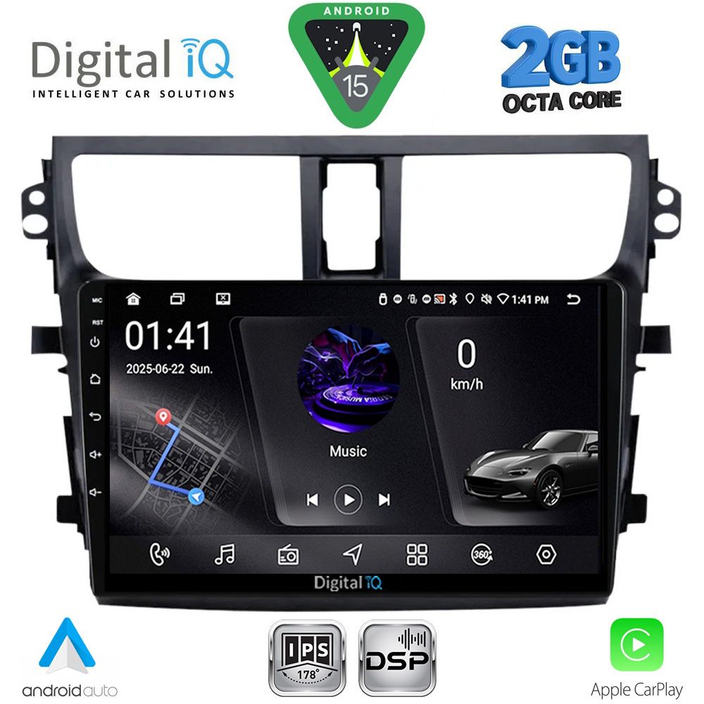 DIGITAL IQ RSF 4674_CPA (9inc) MULTIMEDIA TABLET for SUZUKI CELERIO mod. 2015-2021 DIGITAL IQ RSF 4674_CPA (9inc) MULTIMEDIA TABLET for SUZUKI CELERIO mod. 2015-2021