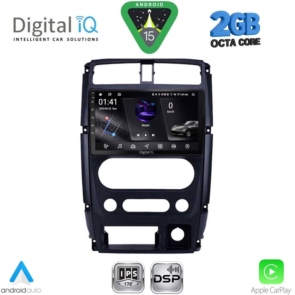 DIGITAL IQ RSF 4678_CPA (9inc) MULTIMEDIA TABLET for SUZUKI JIMNY mod. 2007-2017 DIGITAL IQ RSF 4678_CPA (9inc) MULTIMEDIA TABLET for SUZUKI JIMNY mod. 2007-2017