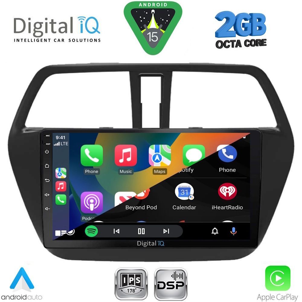 DIGITAL IQ RSF 4689_CPA (9inc) MULTIMEDIA TABLET for SUZUKI SX4 S-CROSS mod. 2014-2021 DIGITAL IQ RSF 4689_CPA (9inc) MULTIMEDIA TABLET for SUZUKI SX4 S-CROSS mod. 2014-2021