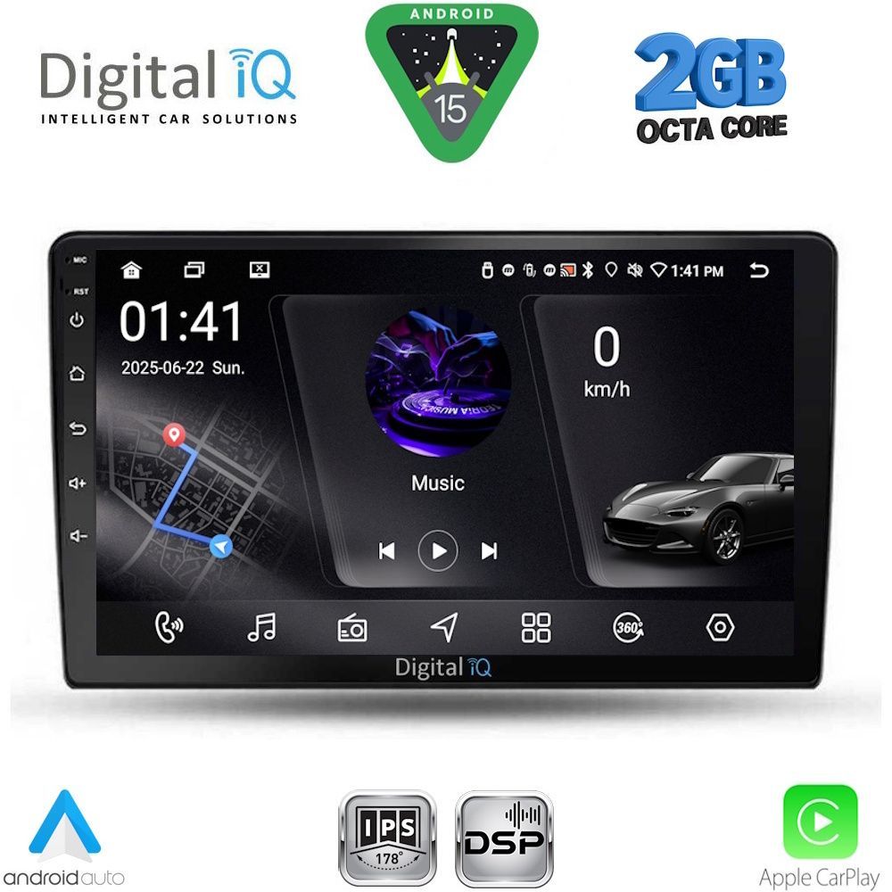 DIGITAL IQ RSF 4702_CPA (9inc) MULTIMEDIA TABLET for TOYOTA AURIS mod. 2007-2012 DIGITAL IQ RSF 4702_CPA (9inc) MULTIMEDIA TABLET for TOYOTA AURIS mod. 2007-2012