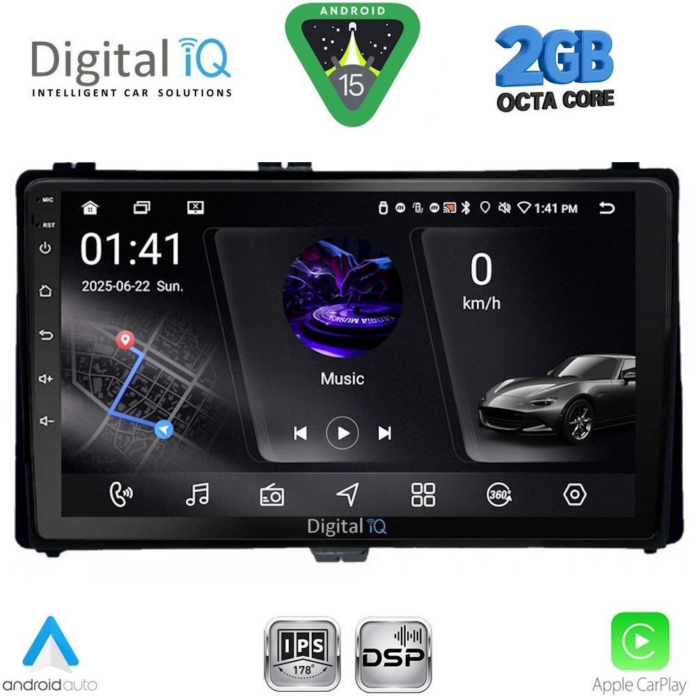 DIGITAL IQ RSF 4703_CPA (9inc) MULTIMEDIA TABLET for TOYOTA AURIS mod. 2015-2021 – AYGO X mod. 2022-2026 – COROLLA mod. 2017-2019 DIGITAL IQ RSF 4703_CPA (9inc) MULTIMEDIA TABLET for TOYOTA AURIS mod. 2015-2021 – AYGO X mod. 2022-2026 – COROLLA mod. 2017-2019