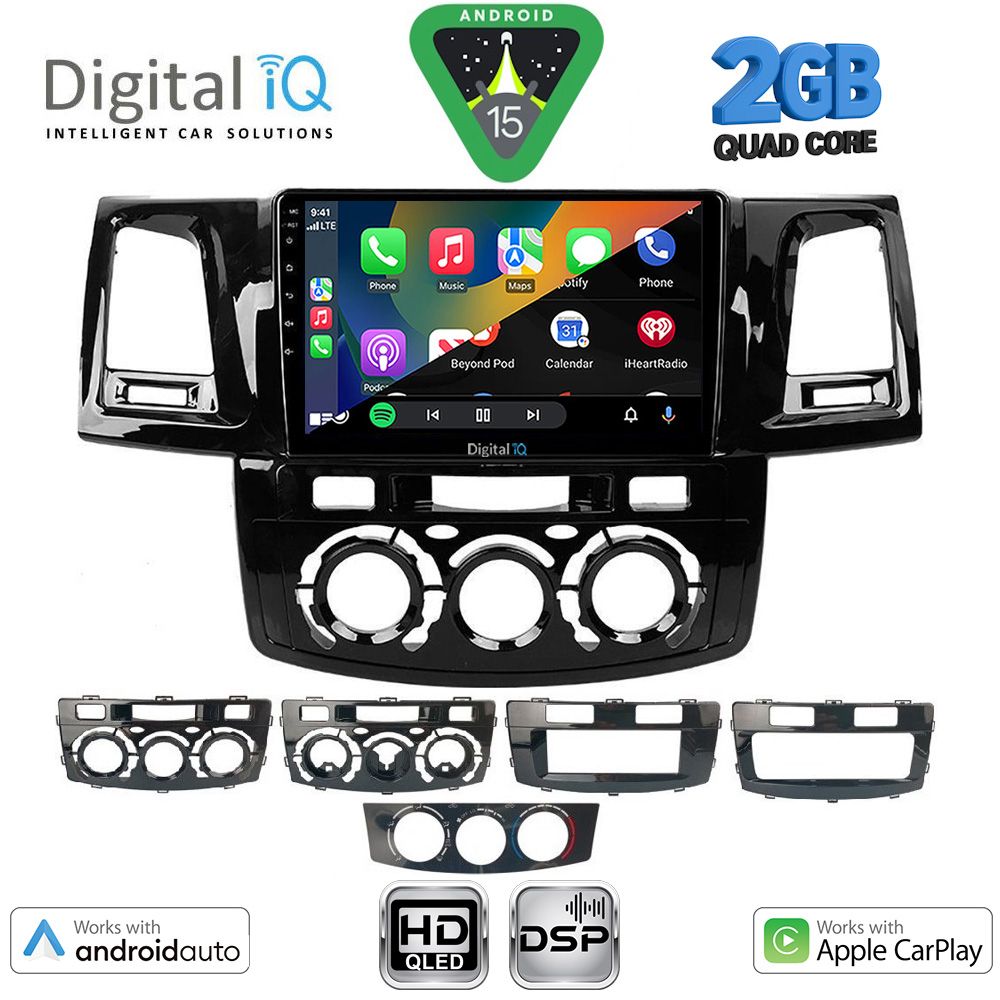 DIGITAL IQ RSF 4720_CPA (9inc) MULTIMEDIA TABLET for TOYOTA HILUX mod. 2005-2016 DIGITAL IQ RSF 4720_CPA (9inc) MULTIMEDIA TABLET for TOYOTA HILUX mod. 2005-2016
