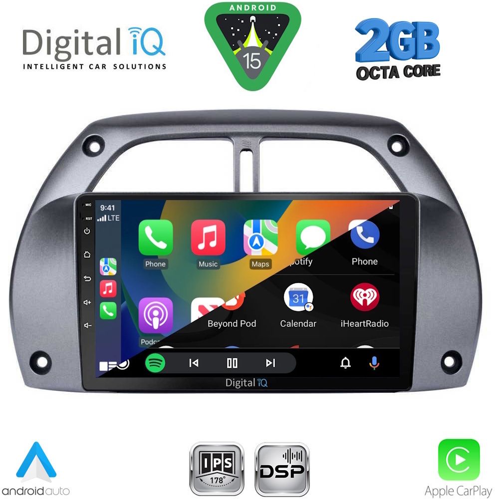 DIGITAL IQ RSF 4730_CPA A/C (9inc) MULTIMEDIA TABLET for TOYOTA RAV 4 mod. 2000-2006 DIGITAL IQ RSF 4730_CPA A/C (9inc) MULTIMEDIA TABLET for TOYOTA RAV 4 mod. 2000-2006