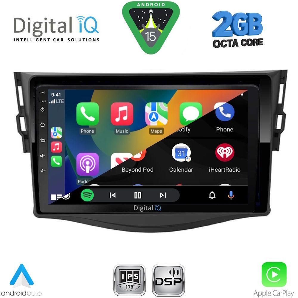 DIGITAL IQ RSF 4731_CPA (9inc) MULTIMEDIA TABLET for TOYOTA RAV 4 mod. 2006-2012 DIGITAL IQ RSF 4731_CPA (9inc) MULTIMEDIA TABLET for TOYOTA RAV 4 mod. 2006-2012